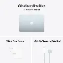 Apple 13-Inch Macbook Air M4 Chip with 10-Core CPU & 8-Core GPU-16GB-256GB SSD - Sky Blue (Arabic-English)-3.webp