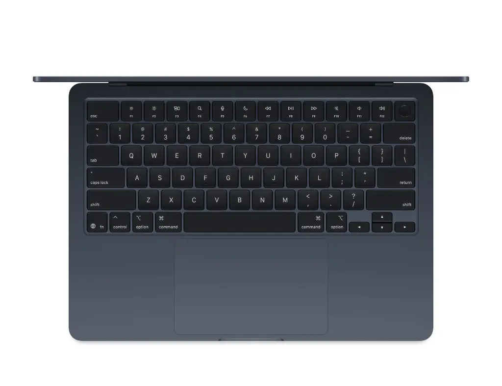 Apple 13-Inch Macbook Air M4 Chip with 10-Core CPU & 8-Core GPU- 16GB- 256GB SSD - Midnight (English)-Mourixa Qatar-3.webp