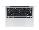 Apple 13-Inch Macbook Air M4 Chip with 10-Core CPU & 10-Core GPU-24GB-512GB SSD - Silver (Arabic-English)-Mourixa Qatar-5.webp
