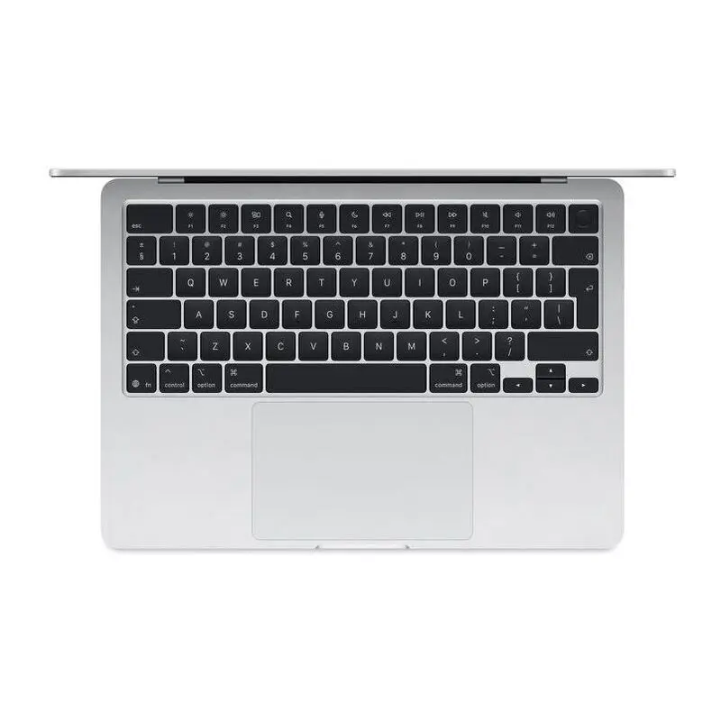 Apple 13-Inch Macbook Air M4 Chip with 10-Core CPU & 10-Core GPU-24GB-512GB SSD - Silver (Arabic-English)-Mourixa Qatar-1.webp
