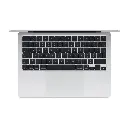 Apple 13-Inch Macbook Air M4 Chip with 10-Core CPU & 10-Core GPU-24GB-512GB SSD - Silver (Arabic-English)-Mourixa Qatar-1.webp