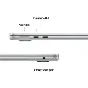Apple 13-Inch Macbook Air M4 Chip with 10-Core CPU & 10-Core GPU-24GB-512GB SSD - Silver (Arabic-English)-Mourixa Qatar-3.webp
