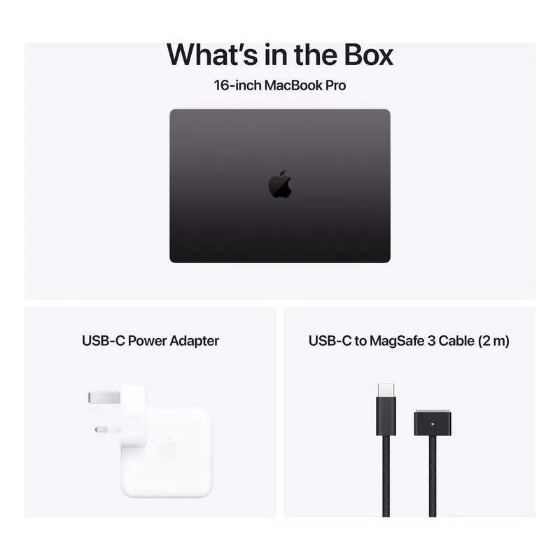 Apple 16-inch MacBook Pro With Apple M4 Max chip with 16‑core CPU and 40‑core GPU-48GB-1TB SSD - Space Black (Arabic-English)-Mourixa Qatar-3.webp