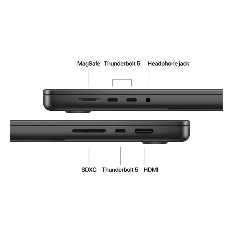 Apple 16-inch MacBook Pro With Apple M4 Max chip with 16‑core CPU and 40‑core GPU-48GB-1TB SSD - Space Black (Arabic-English)-Mourixa Qatar-2.webp