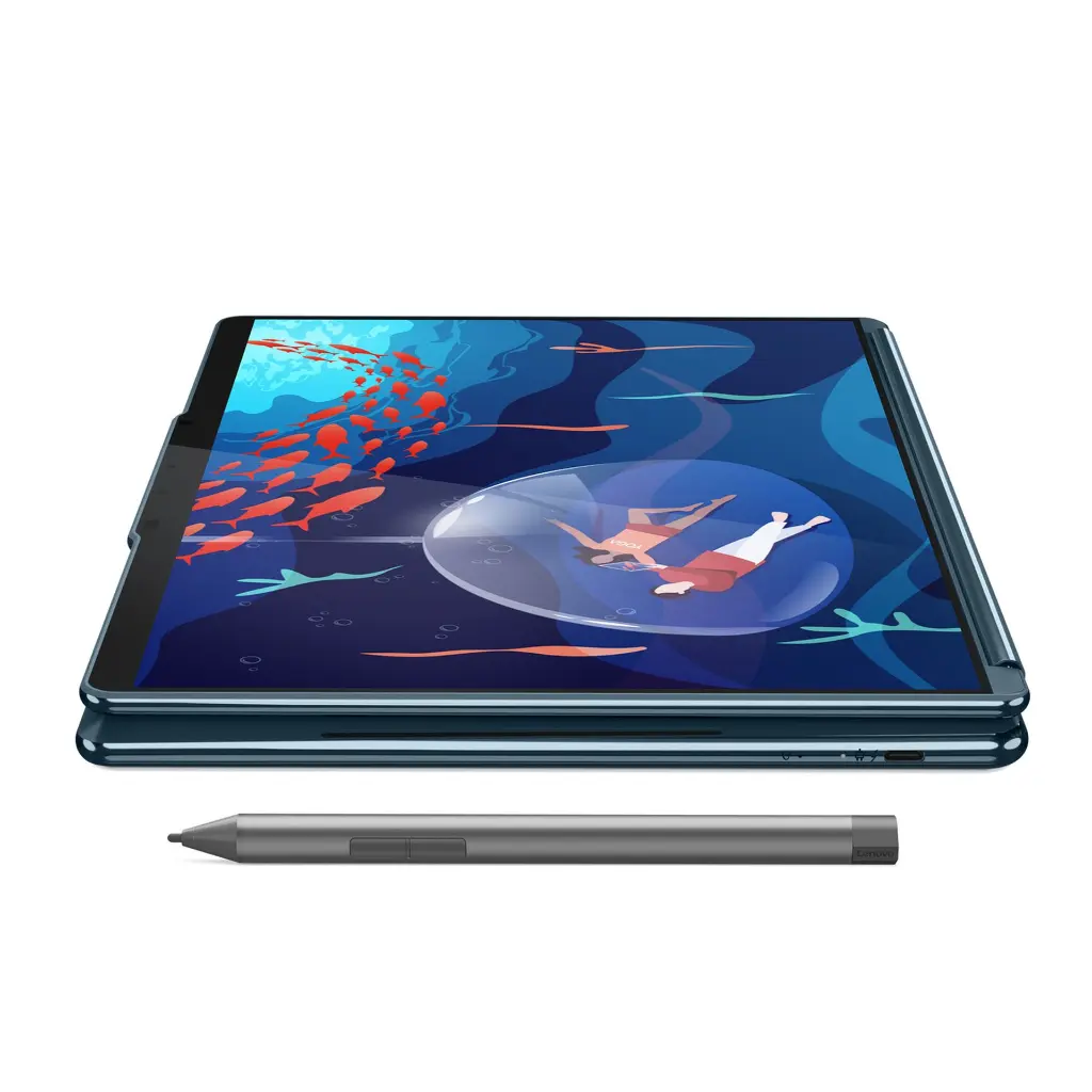 Lenovo Yoga Book 9-13IRU8,2-in-1 Laptop,Intel Core i7,2x13.3 inch OLED,16GB RAM,1TB SSD,Integrated Intel Iris Xe Graphics,Windows 11, 82YQ0025AX- Mourixa Qatar-4.webp