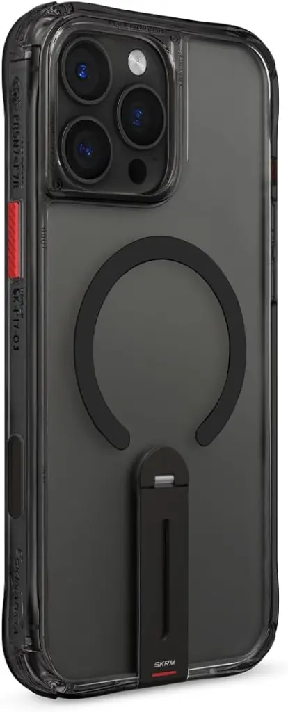 [SK-IP16PMHELBLK] Skinarma Iphone 16 Pro Max Helix (Mag-Charge + 360° Rotating Stand) Black-Mourixa Qatar-4.webp