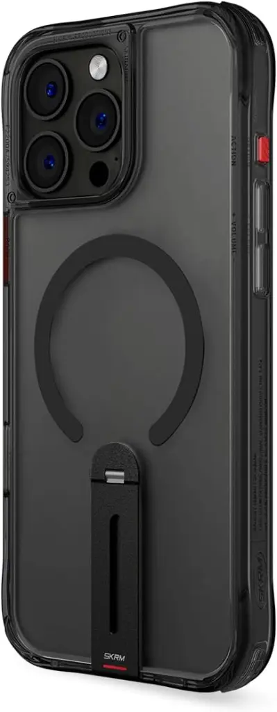 [SK-IP16PMHELBLK] Skinarma Iphone 16 Pro Max Helix (Mag-Charge + 360° Rotating Stand) Black-Mourixa Qatar-3.webp