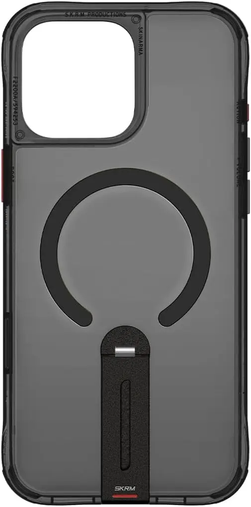[SK-IP16PMHELBLK] Skinarma Iphone 16 Pro Max Helix (Mag-Charge + 360° Rotating Stand) Black-Mourixa Qatar-2.webp