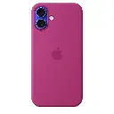 Apple iPhone 16 Plus Silicone Case With Magsafe Fuchsia mourixa qatar-1.webp