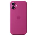 Apple iPhone 16 Plus Silicone Case With Magsafe Fuchsia mourixa qatar-3.webp