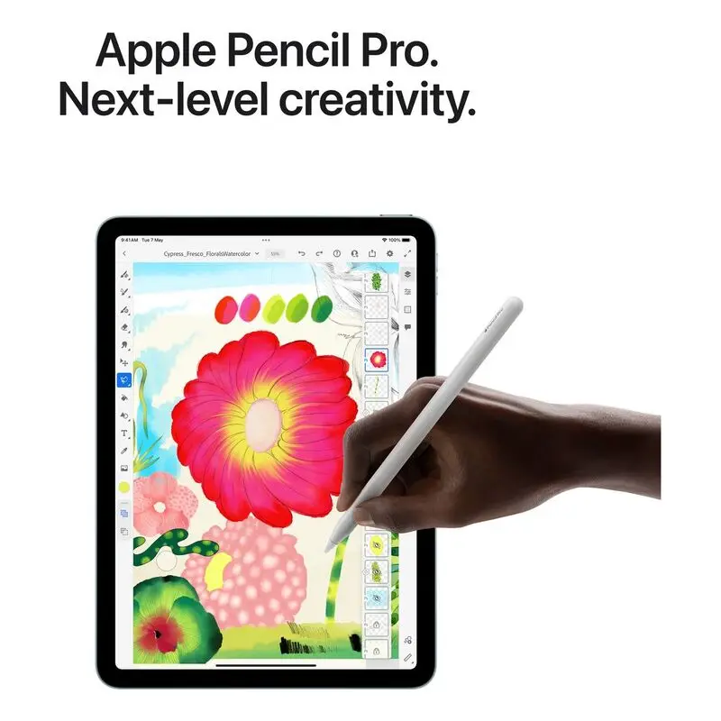 Apple 11-inch iPad Air (M2) Wi-Fi + Cellular 1TB - Starlight mourixa Qatar-5.webp