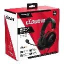 HyperX Cloud III Gaming Headset - Black-Red mourixa Qatar-5.webp