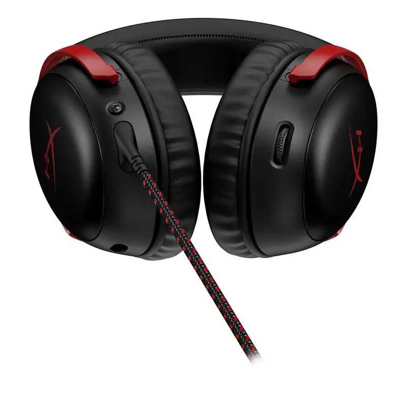 HyperX Cloud III Gaming Headset - Black-Red mourixa Qatar-4.webp