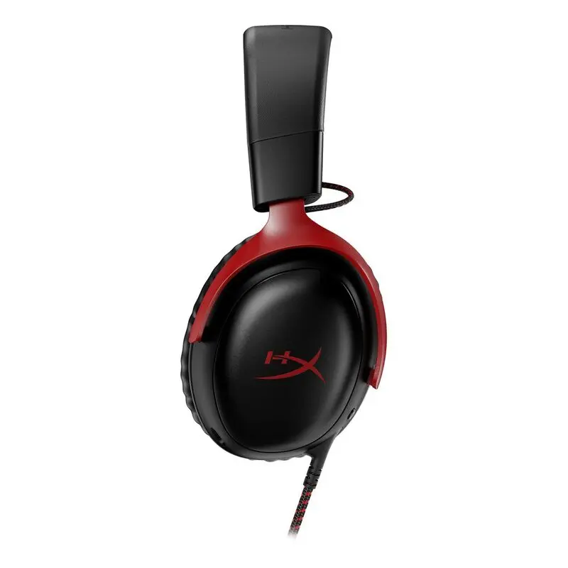HyperX Cloud III Gaming Headset - Black-Red mourixa Qatar-1.webp