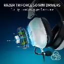 Razer Blackshark V2 X PlayStation Licensed Wired Gaming Headset - White mourixa Qatar-1.webp