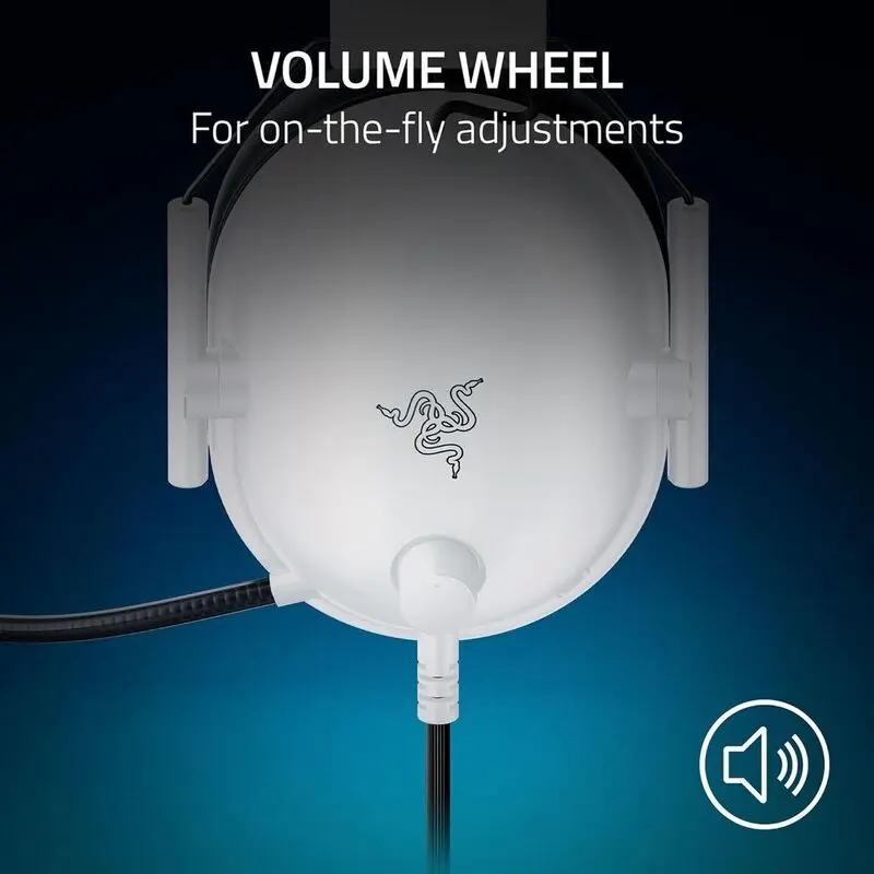 Razer Blackshark V2 X PlayStation Licensed Wired Gaming Headset - White mourixa Qatar-5.webp