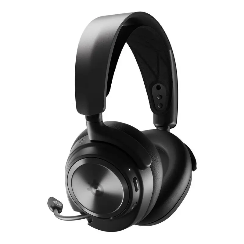 SteelSeries Arctis Nova Pro Active Noise-Cancelling Wireless Gaming Headset - Black- mourixa Qatar-3.webp