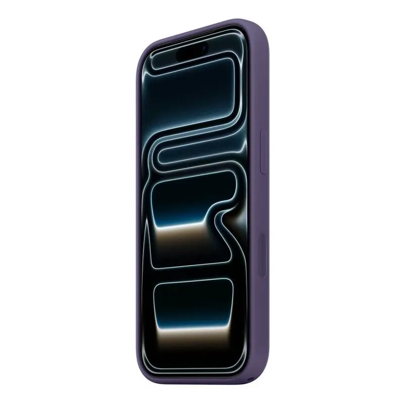 Apple iPhone 17 Pro Silicone Case with MagSafe - Purple Fog mourixa Qatar-1.webp