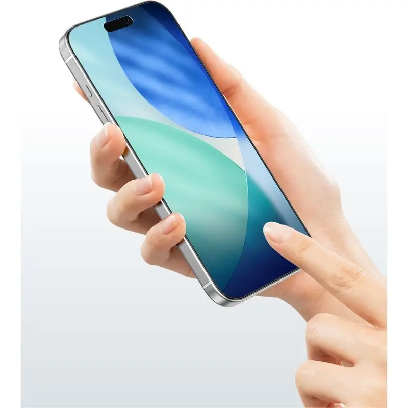 Amazingthing iPhone 17 Pro Max 6.9-Inch 3D Fully Covered Radix - Clear Glass mourixa qatar-4.webp