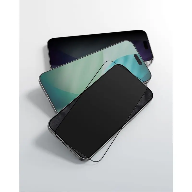 Amazingthing iPhone 17 Pro Max 6.9-Inch 3D Fully Covered Radix - Clear Glass mourixa qatar-2.webp