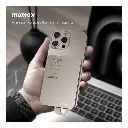 Momax 1-Power F.Pass+ 10000mAh Power Bank With Built-In Cable & Magnetic Attachment- Desert Titanium mourixa qatar-2.webp
