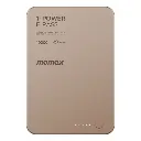 Momax 1-Power F.Pass+ 10000mAh Power Bank With Built-In Cable & Magnetic Attachment- Desert Titanium mourixa qatar-4.webp