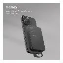Momax 1-Power F.Pass+ 10000mAh Power Bank With Built-In Cable & Magnetic Attachment - Black mourixa qatar-3.webp