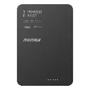 Momax 1-Power F.Pass+ 10000mAh Power Bank With Built-In Cable & Magnetic Attachment - Black mourixa qatar-4.webp