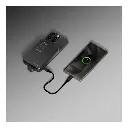 Momax 1-Power F.Pass+ 10000mAh Power Bank With Built-In Cable & Magnetic Attachment - Black mourixa qatar-7.webp