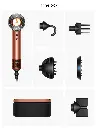 Dyson Supersonic Nural hair dryer - Curly+Coily (Amber Silk) - mourixa qatar.webp