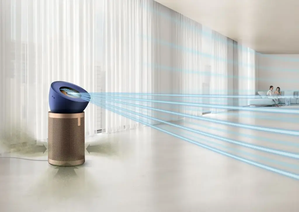 Dyson Air Purifier Big+Quiet Formaldehyde BP04 (Prussian blue-Gold)-mourixa qatar-6.webp