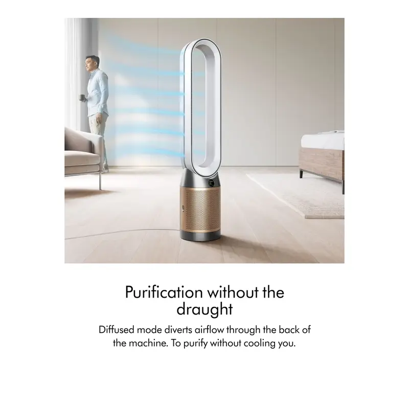 Dyson Air purifier TP12 438K - White-Gold + Dyson K-Carbon Filter mourixa qatar-2.webp