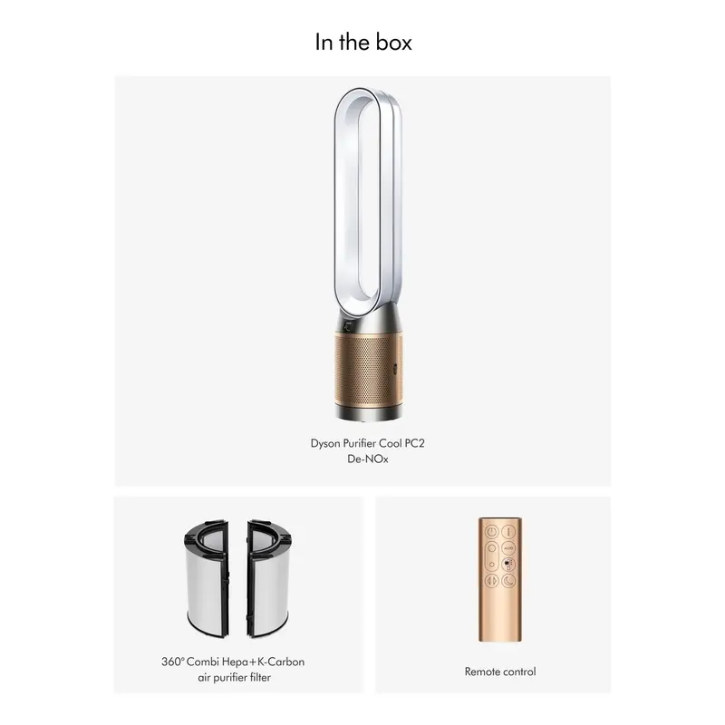 Dyson Air purifier TP12 438K - White-Gold + Dyson K-Carbon Filter mourixa qatar-4.webp