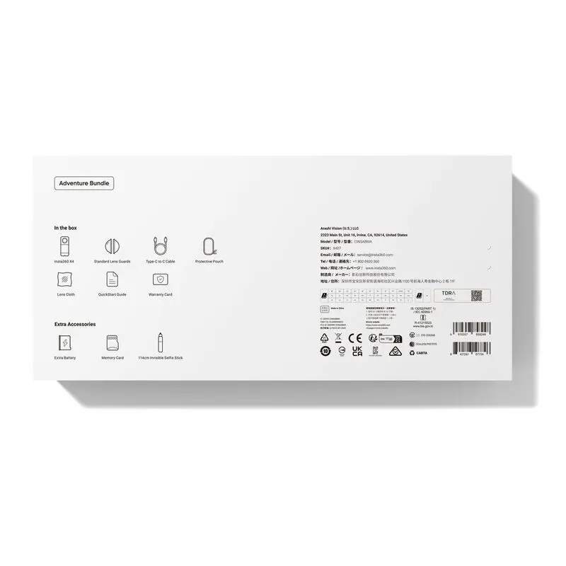 Insta360 X4 8K 360 Action Cam - Adventure Bundle- mourixa Qatar-2.webp