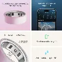 Oura Ring 4 Ceramic Smart Ring Health Activity Tracker - Petal (Ring Size 7)- mourixa qatar-6.webp