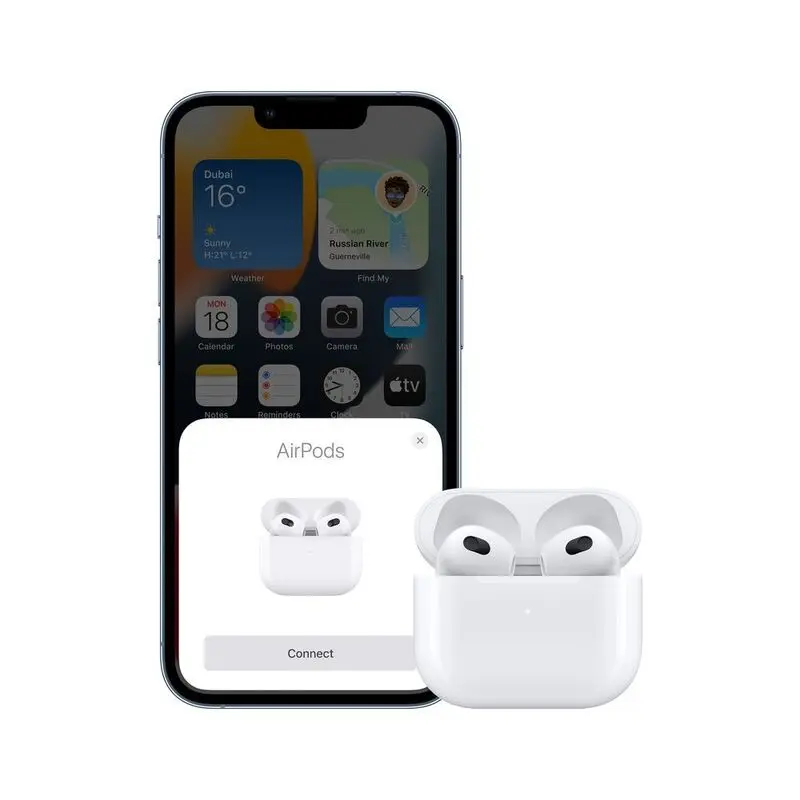Apple AirPods True Wireless Earphones with Lightning Charging Case (3rd Gen) mourixa qatar-5.webp