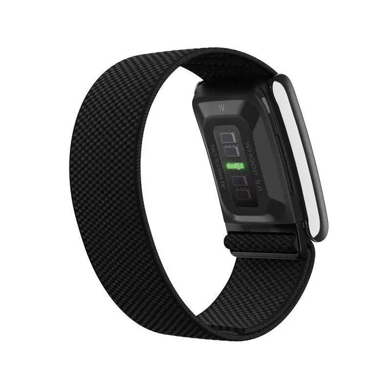 WHOOP 5.0 SuperKnit Luxe Accessory Band - Obsidian-Titanium mourixa qatar-3.webp