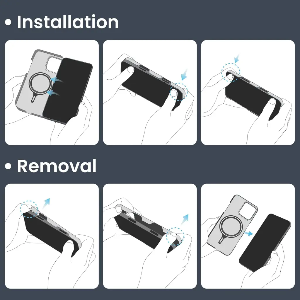 Pitaka Tactile Woven Case For iPhone 16 Pro Max - Moonrise-mourixa Qatar-4.webp