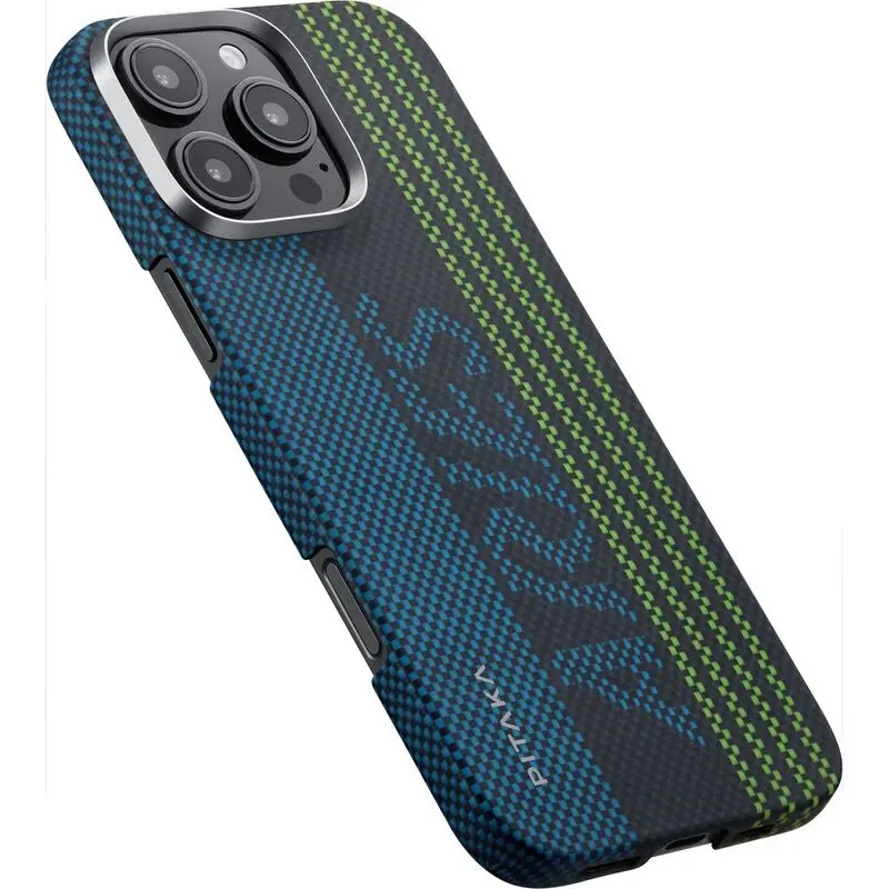 Pitaka Aries Tactile Woven Case For iPhone 16 Pro Max - Credit Card-mourixa Qatar-2.webp