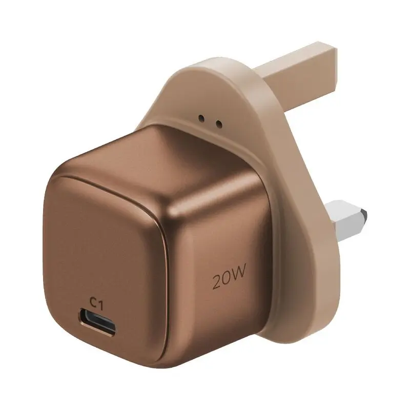 Momax 1-Charge 20W 1 Port Charger - Rose Gold-mourixa Qatar-1.webp
