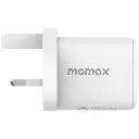 MOMAX 1-Charge 45W 2-Port GaN Charger 2X USB-C - White-mourixa Qatar-2.webp