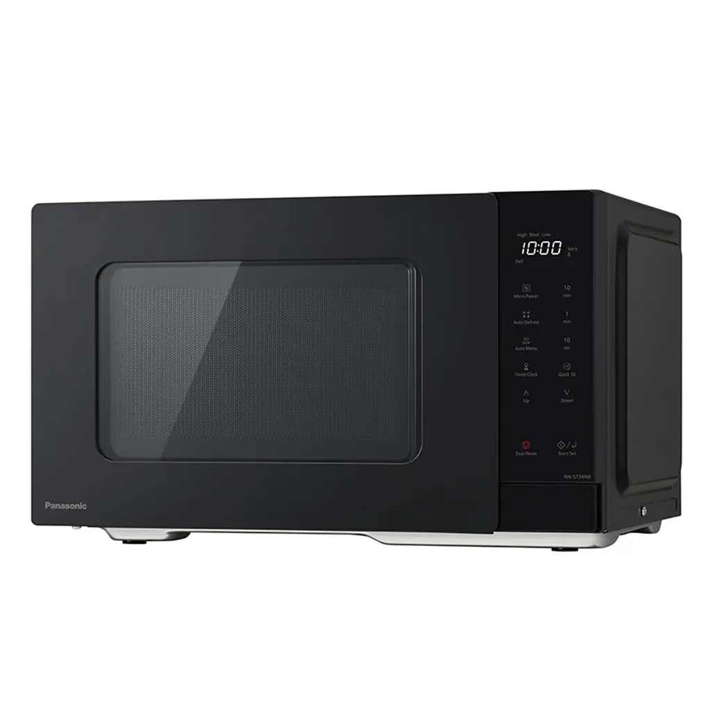 Panasonic Solo Microwave Oven 25L 900W - Black - NN-ST34NBKPQ-mourixa Qatar-1.webp