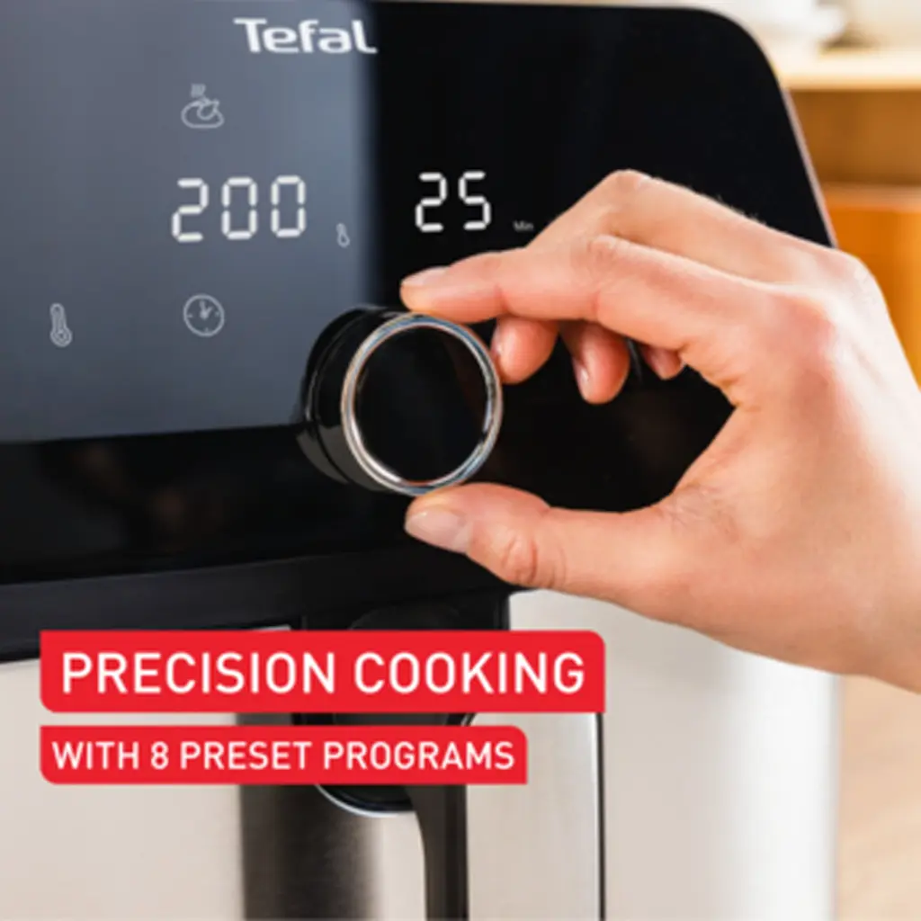 Tefal Easy Fry Mega Air Fryer 7.5L 8 Preset Programs EY855D40-mourixa Qatar-4.webp