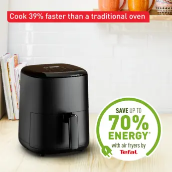 Tefal Easy Fry Compact Air Fryer 3L - Black - EY145840-mourixa Qatar-4.webp