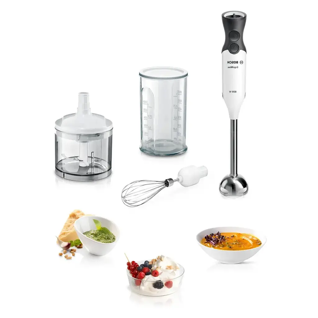 Bosch ErgoMixx Hand Blender, 800W, White, MS6CA4150G-mourixa Qatar-2.webp