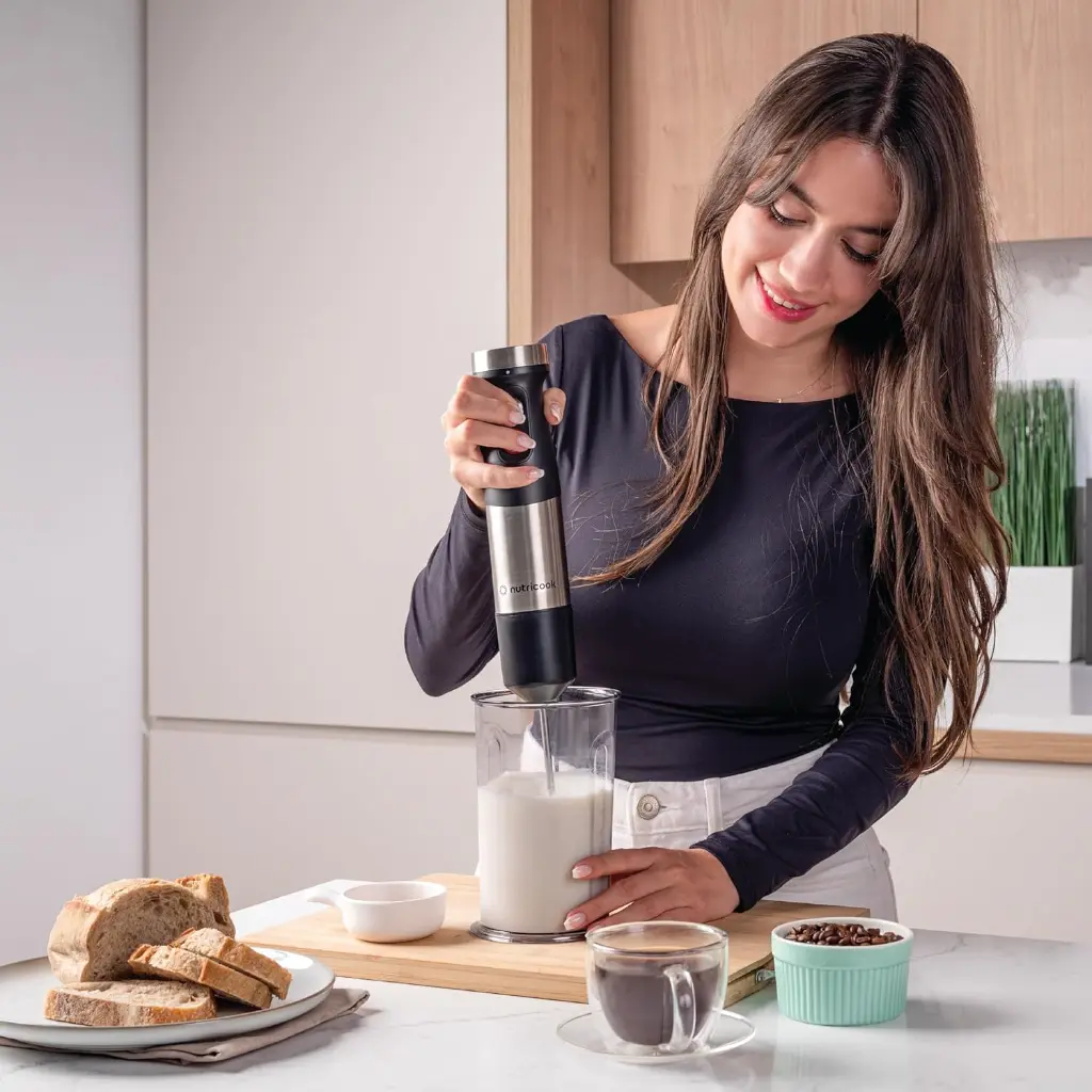 Nutricook Hand Blender 1200W Black-Stainless Steel NC-HB100-mourixa Qatar-4.webp