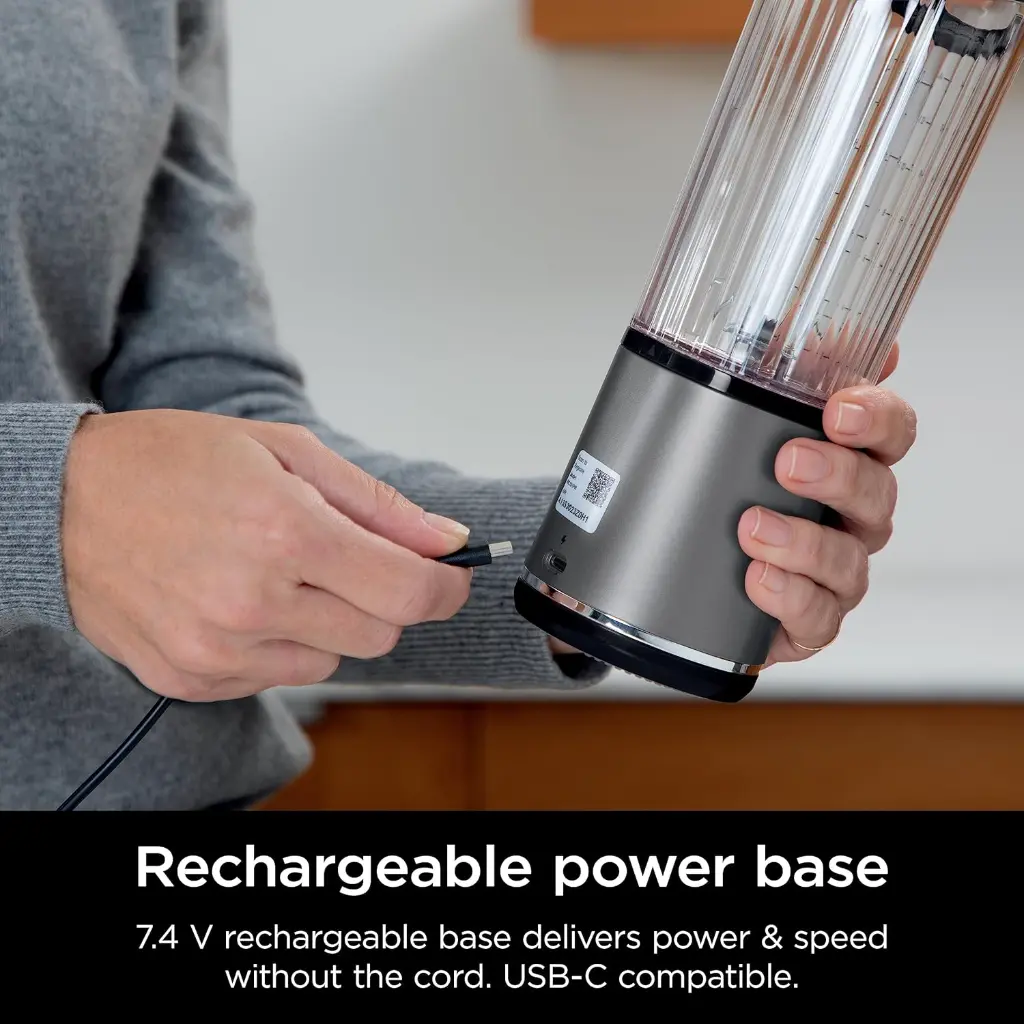 Ninja Blast Cordless Blender BC151 Rechargeable Leakproof - Black-mourixa Qatar-7.webp