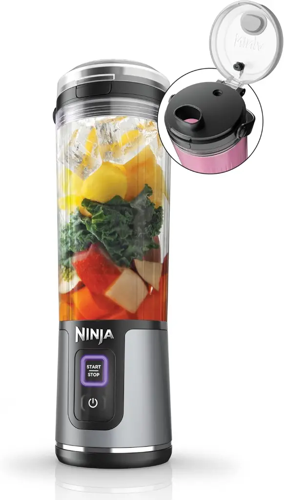 Ninja Blast Cordless Blender BC151 Rechargeable Leakproof - Black-mourixa Qatar-1.webp