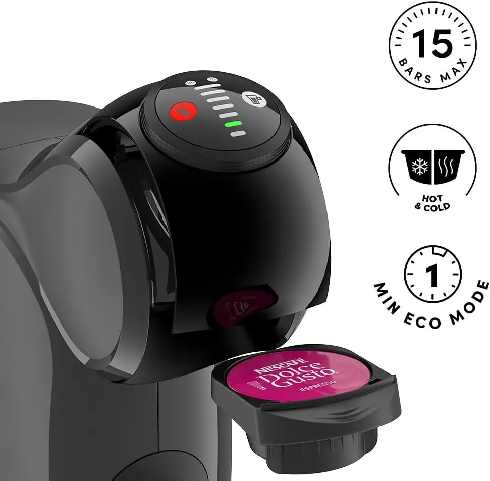 Nescafé Dolce Gusto Genio S Coffee Maker 1400W - Black - EDG226A-mourixa Qatar-3.webp