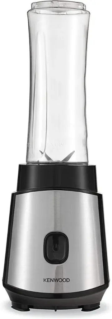 Kenwood Personal Blender 350W Smoothie Blender Cum Smoothie Maker with 570ml & 400ml Tritan Smoothie2Go Bottle and Lid, Ice Crush Function BLM05.A0BK Black-Silver-mourixa Qatar-3.webp